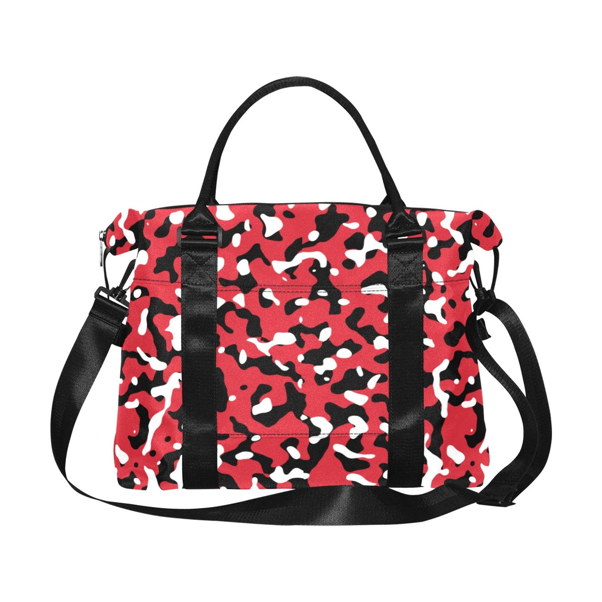 Trinidad & Tobago Flag Camo Large Capacity Duffle Bag - Conscious Apparel Store
