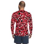 Trinidad & Tobago Flag Camo Men's Rash Guard - Conscious Apparel Store