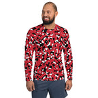 Trinidad & Tobago Flag Camo Men's Rash Guard - Conscious Apparel Store
