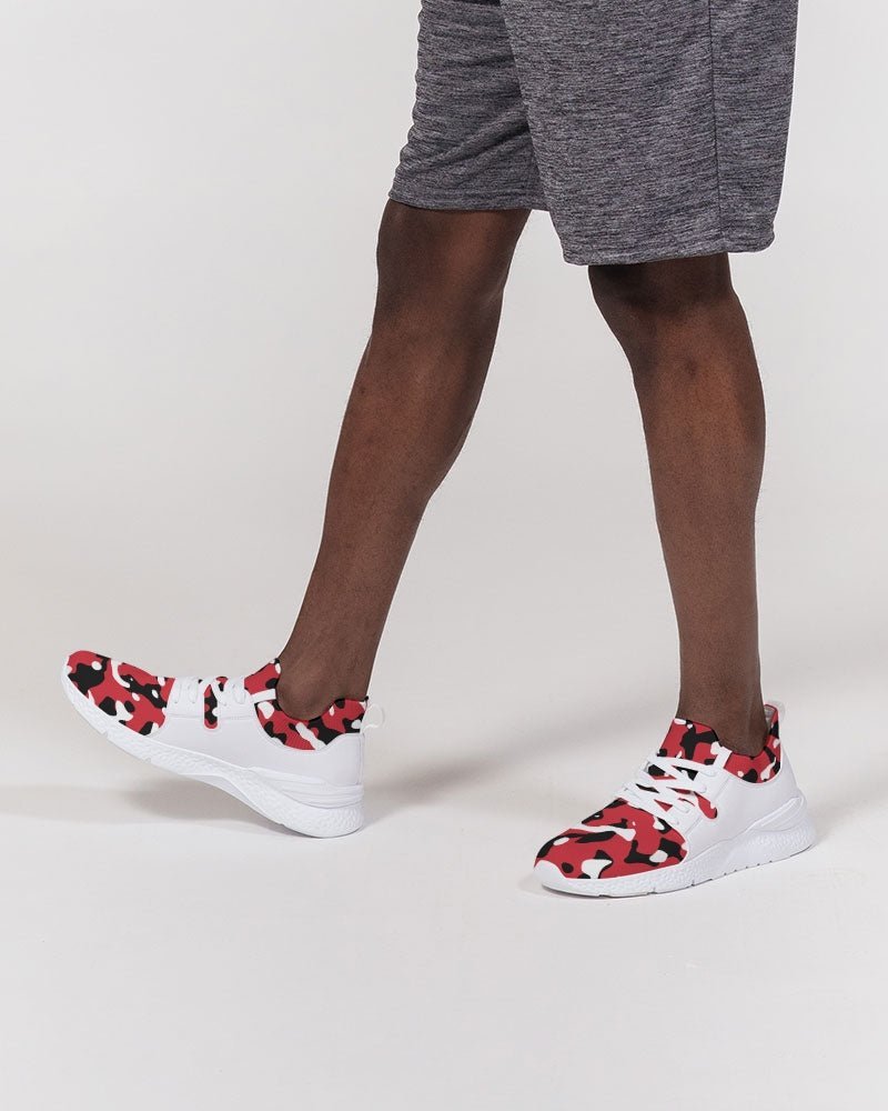 Trinidad & Tobago Flag Camo Men's Two-Tone Sneaker - Conscious Apparel Store