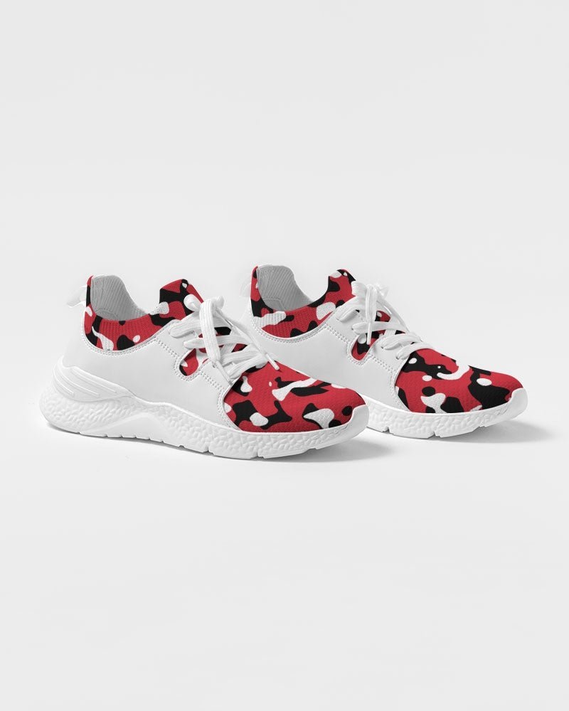 Trinidad & Tobago Flag Camo Men's Two-Tone Sneaker - Conscious Apparel Store