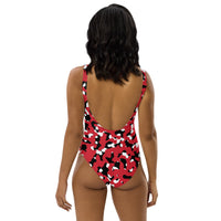 Trinidad & Tobago Flag Camo One - Piece Swimsuit - Conscious Apparel Store