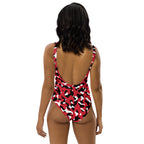 Trinidad & Tobago Flag Camo One - Piece Swimsuit - Conscious Apparel Store