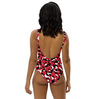 Trinidad & Tobago Flag Camo One - Piece Swimsuit - Conscious Apparel Store