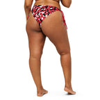 Trinidad & Tobago Flag Camo string bikini bottom - Conscious Apparel Store