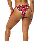 Trinidad & Tobago Flag Camo string bikini bottom - Conscious Apparel Store