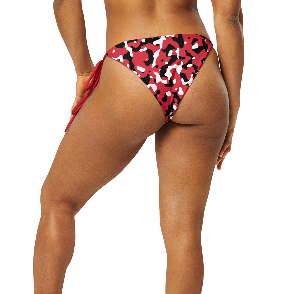 Trinidad & Tobago Flag Camo string bikini bottom - Conscious Apparel Store