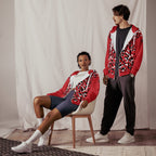 Trinidad & Tobago Flag Camo Unisex zip hoodie - Conscious Apparel Store