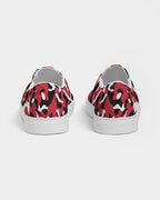 Trinidad & Tobago Flag Camo Women's Slip - On Canvas Shoe - Conscious Apparel Store