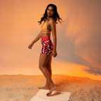 Trinidad & Tobago Flag Camo Yoga Shorts - Conscious Apparel Store