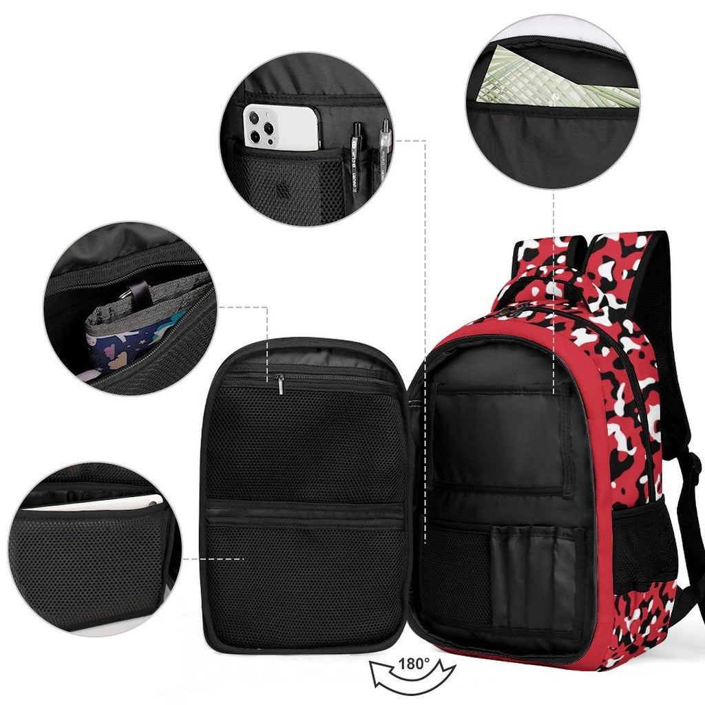 Trinidad & Tobago Flag Casual Backpack - Conscious Apparel Store
