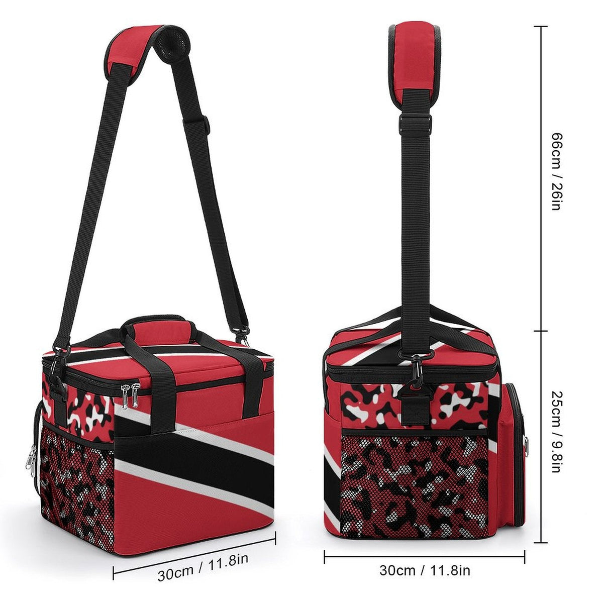 Trinidad & Tobago Flag Insulated Cooler Bag - Conscious Apparel Store