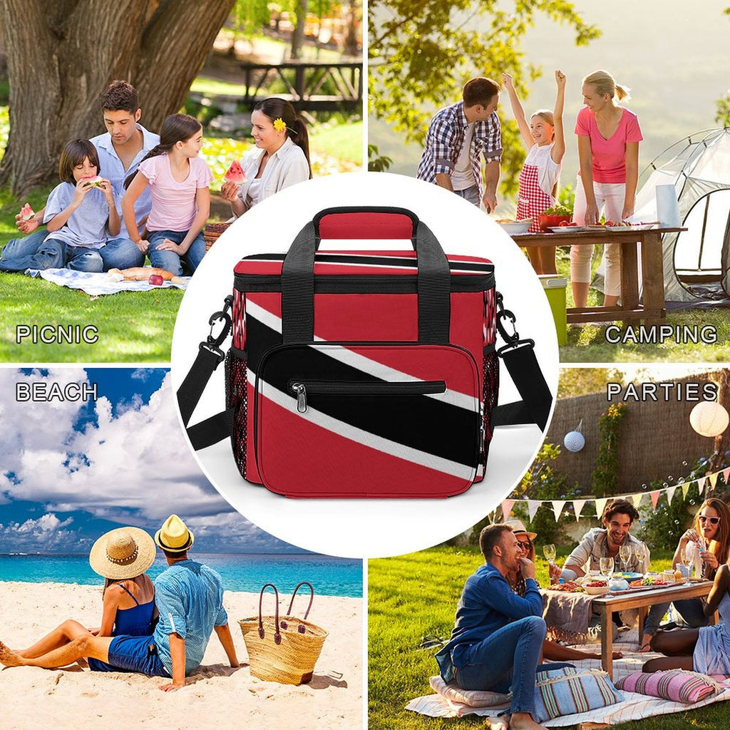Trinidad & Tobago Flag Insulated Cooler Bag - Conscious Apparel Store