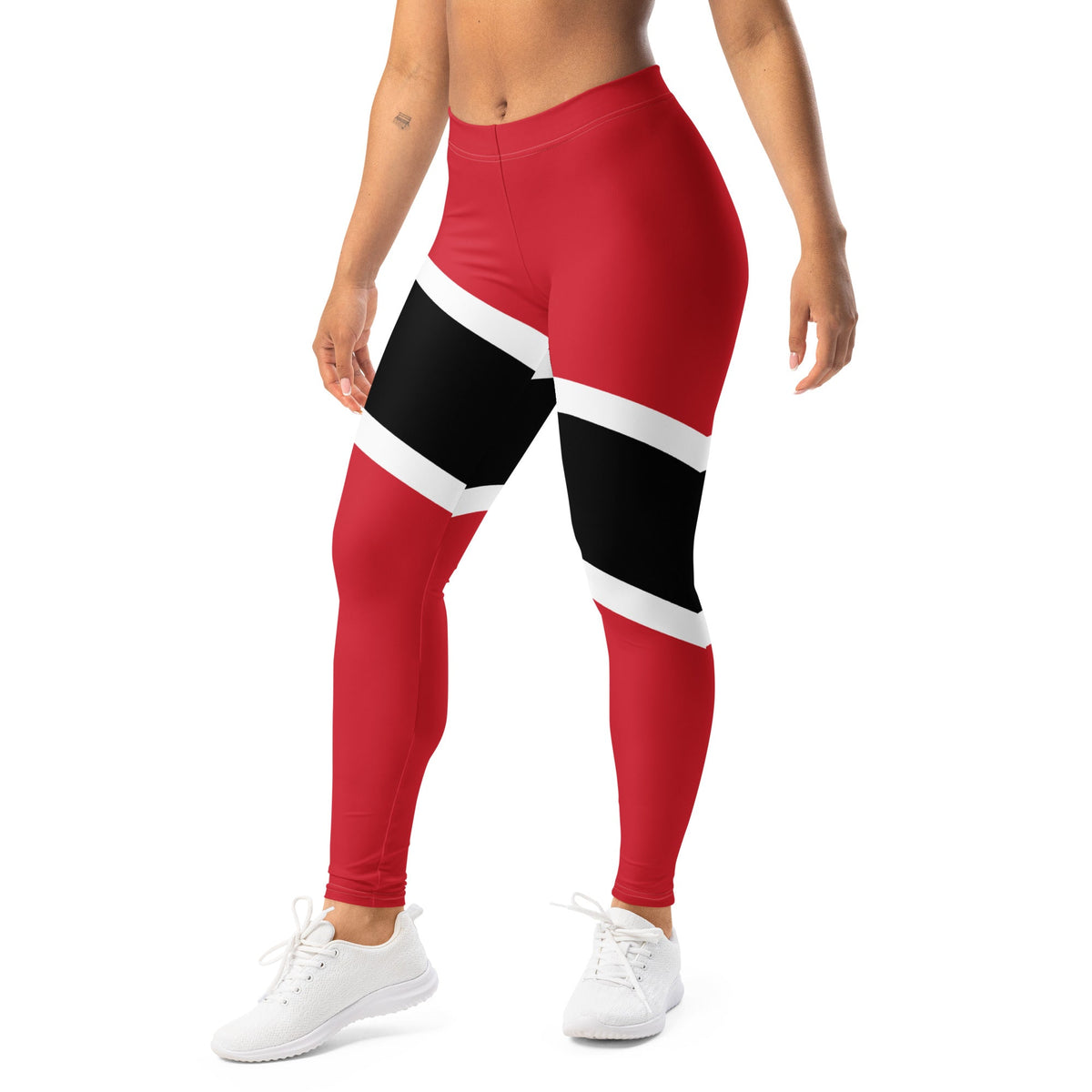 Trinidad & Tobago Flag Leggings - Conscious Apparel Store