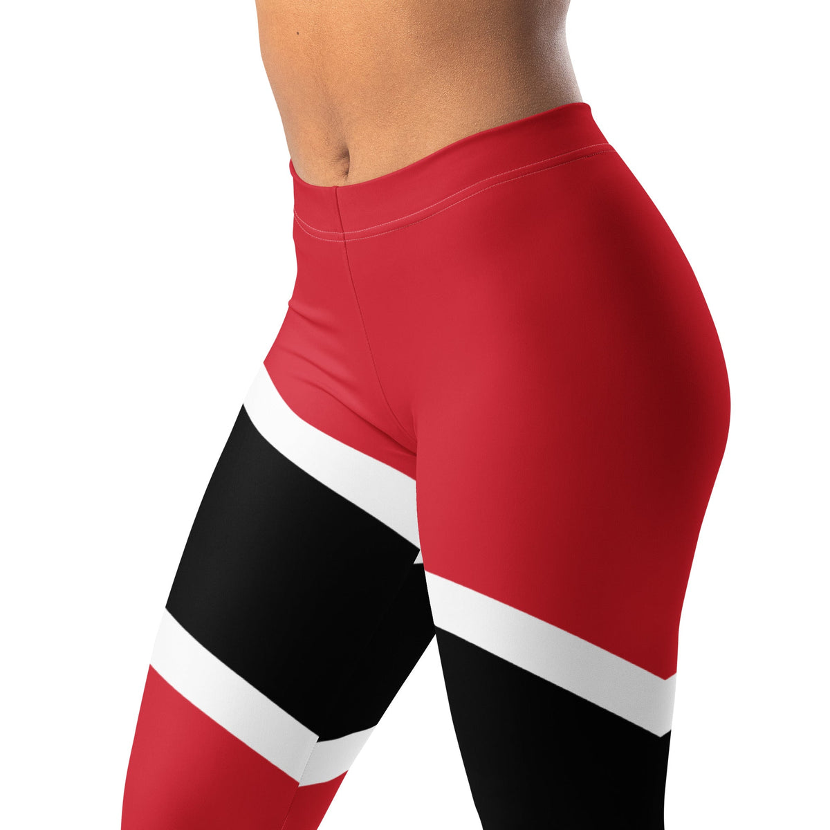 Trinidad & Tobago Flag Leggings - Conscious Apparel Store