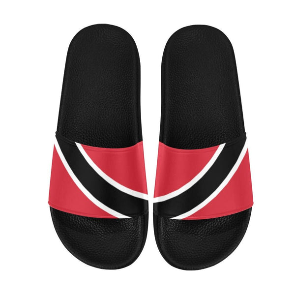Trinidad & Tobago Flag Men's Slide Sandals - Conscious Apparel Store