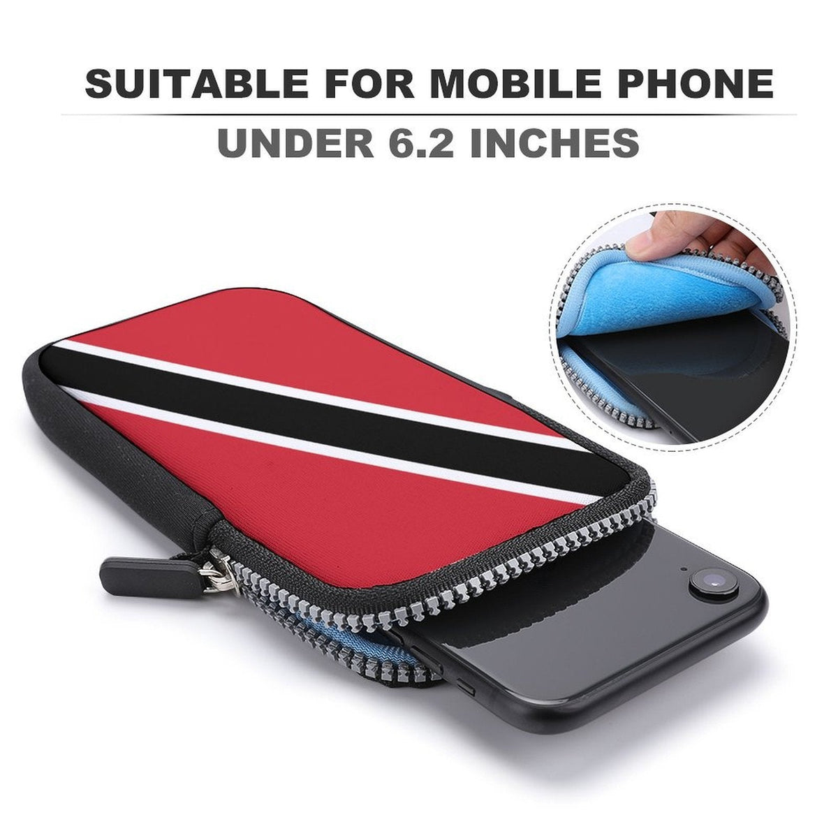 Trinidad & Tobago Flag Mobile Phone Purse - Conscious Apparel Store