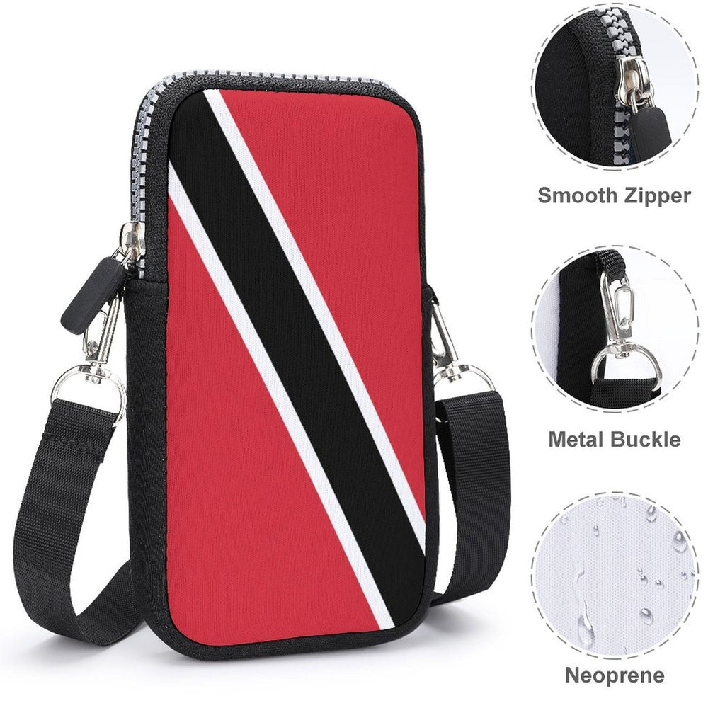 Trinidad & Tobago Flag Mobile Phone Purse - Conscious Apparel Store