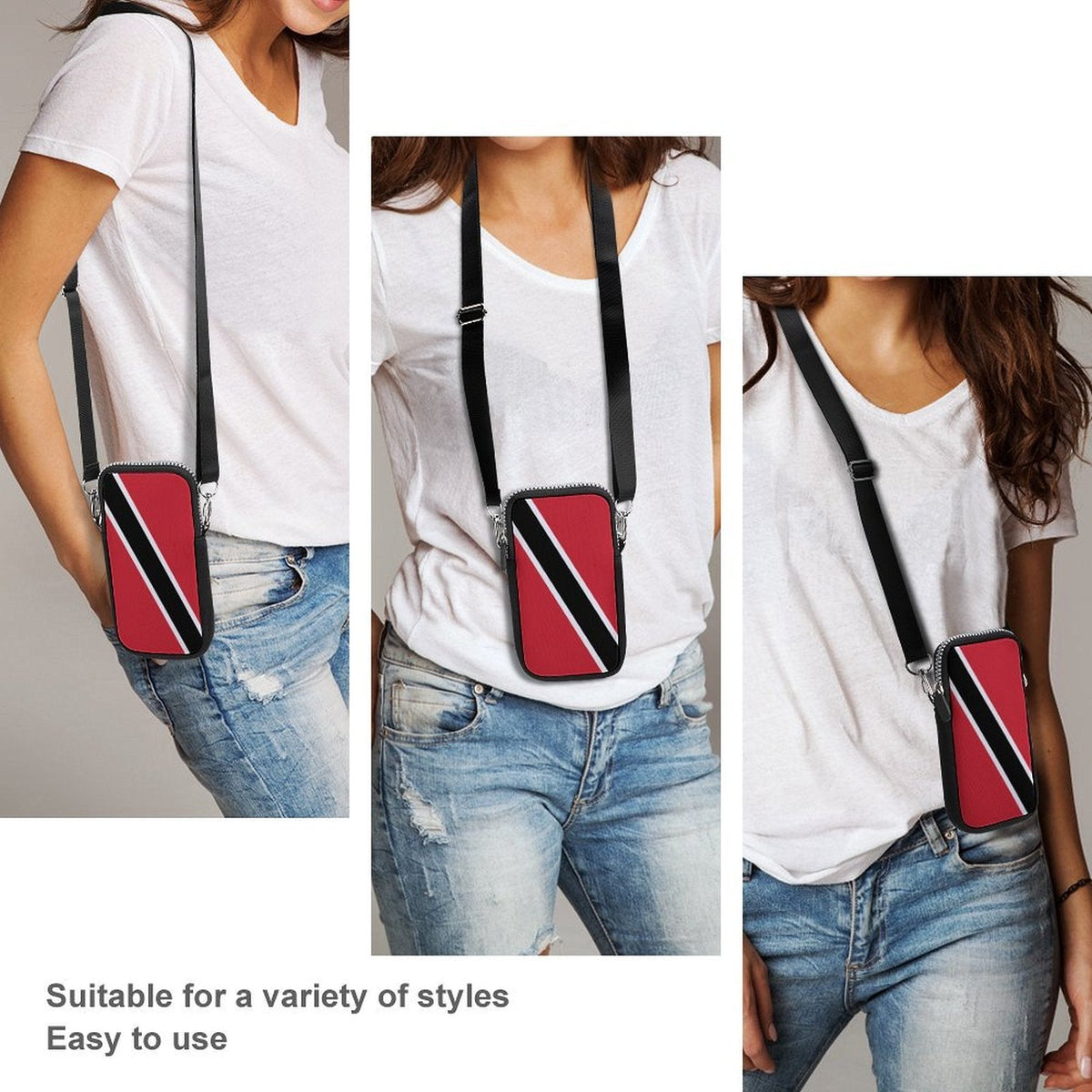 Trinidad & Tobago Flag Mobile Phone Purse - Conscious Apparel Store