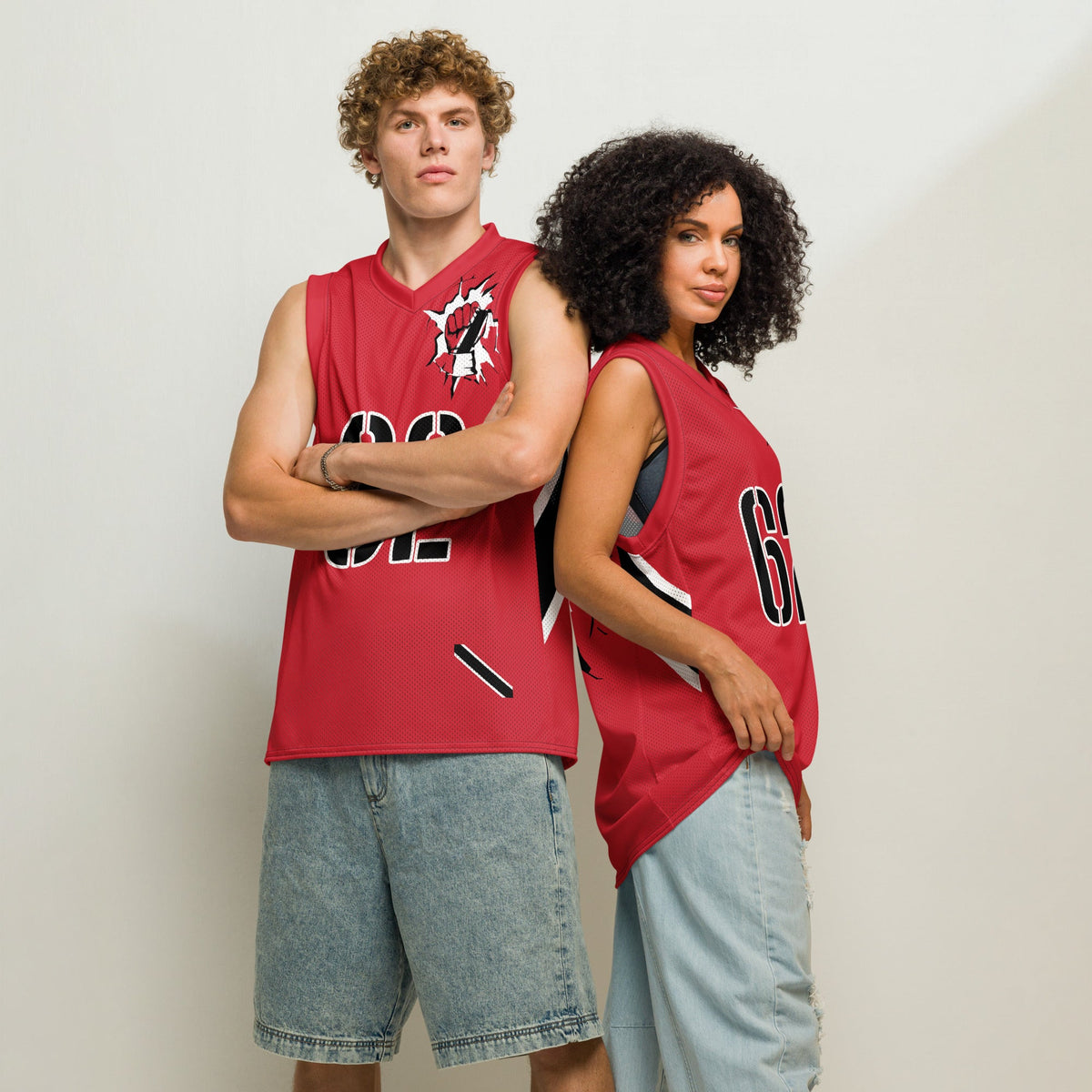 Trinidad & Tobago Flag Premium Sport Jersey Tank Top - Conscious Apparel Store