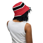 Trinidad & Tobago Flag Reversible bucket hat - Conscious Apparel Store