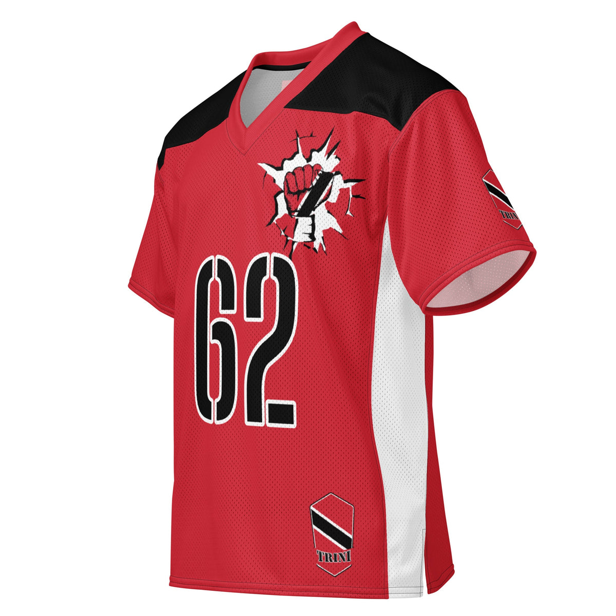 Trinidad & Tobago Flag Sport Jersey - Conscious Apparel Store