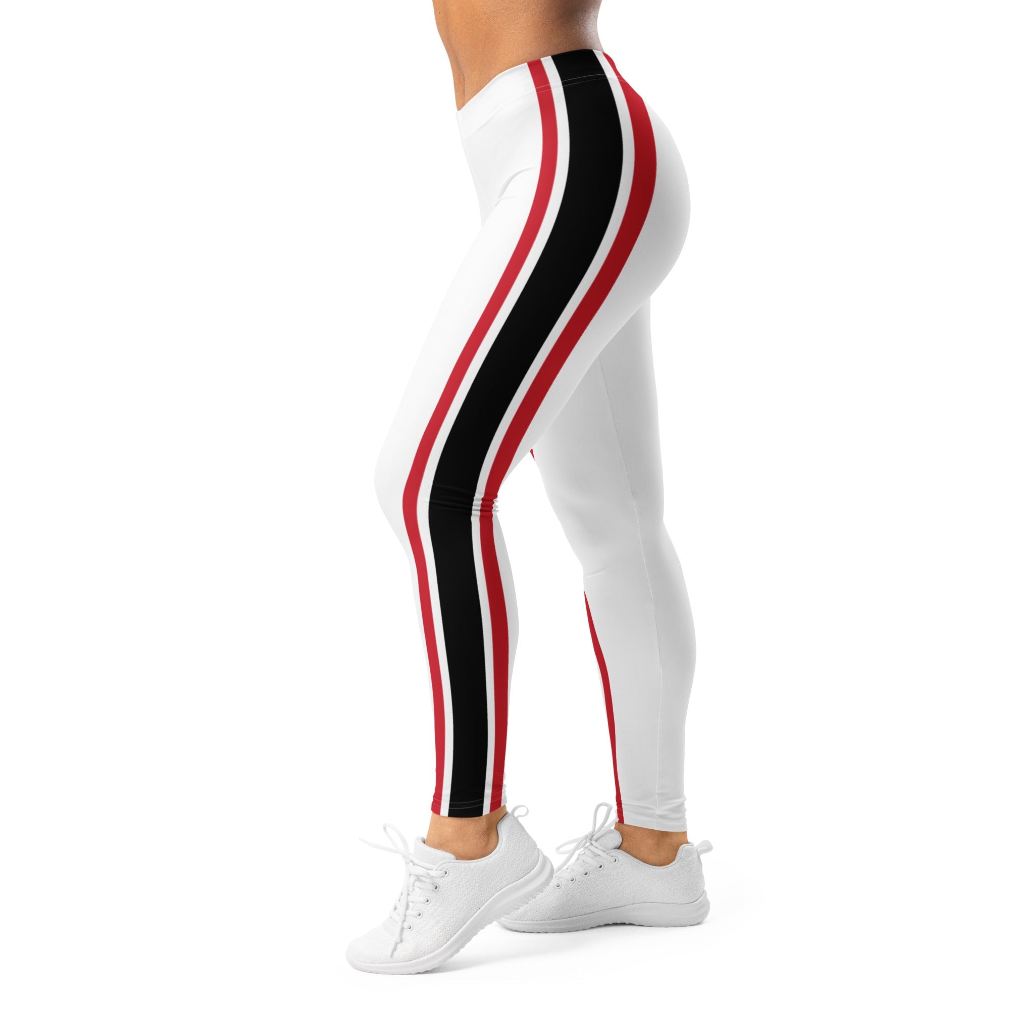 Trinidad & Tobago Flag (White) Leggings - Conscious Apparel Store