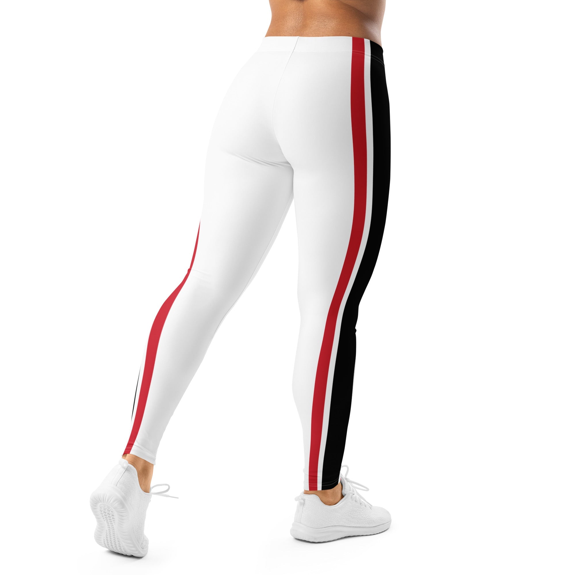 Trinidad & Tobago Flag (White) Leggings - Conscious Apparel Store