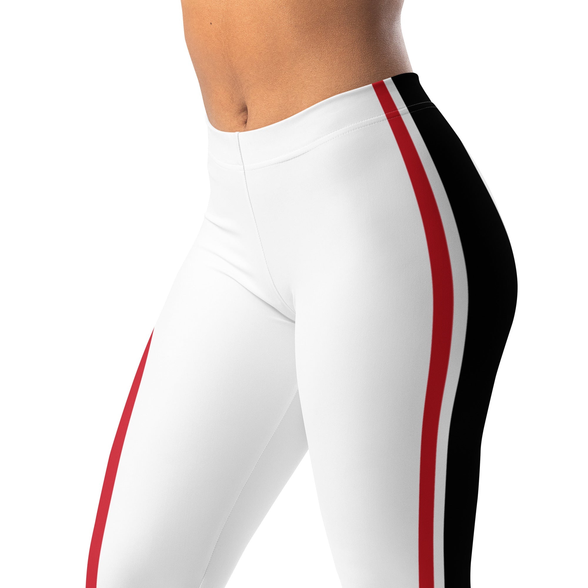 Trinidad & Tobago Flag (White) Leggings - Conscious Apparel Store