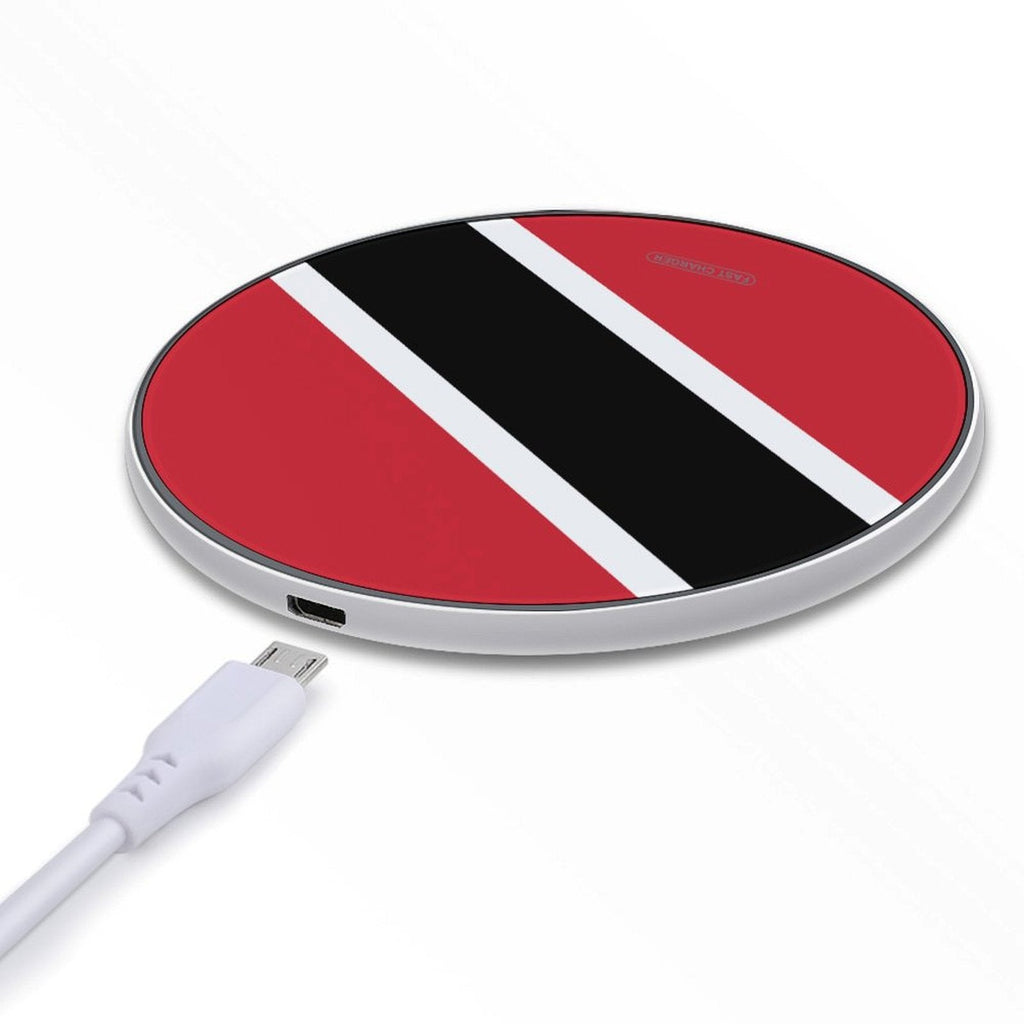 Trinidad & Tobago Flag Wireless Charging Pad - Conscious Apparel Store