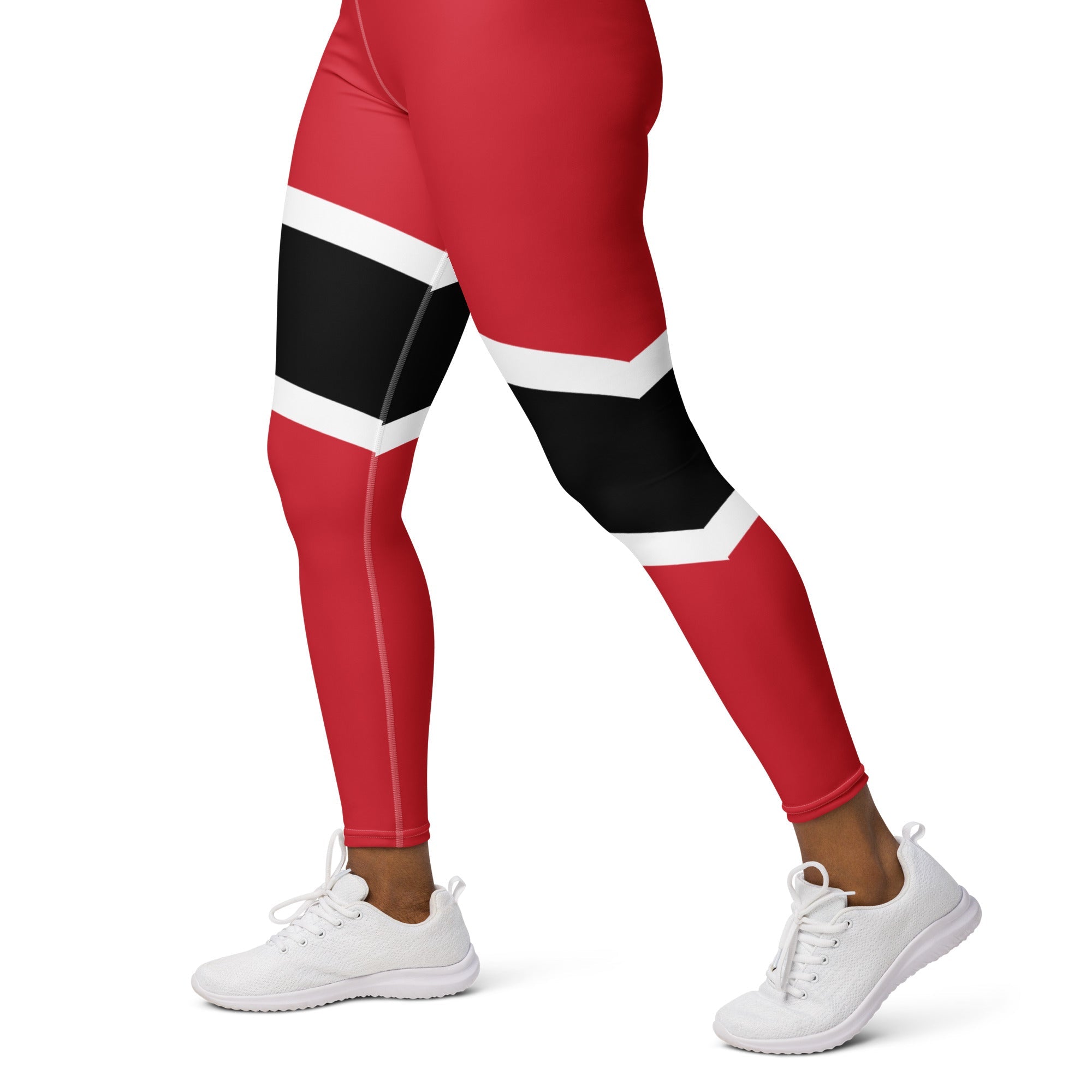 Trinidad & Tobago Flag Yoga Leggings - Conscious Apparel Store