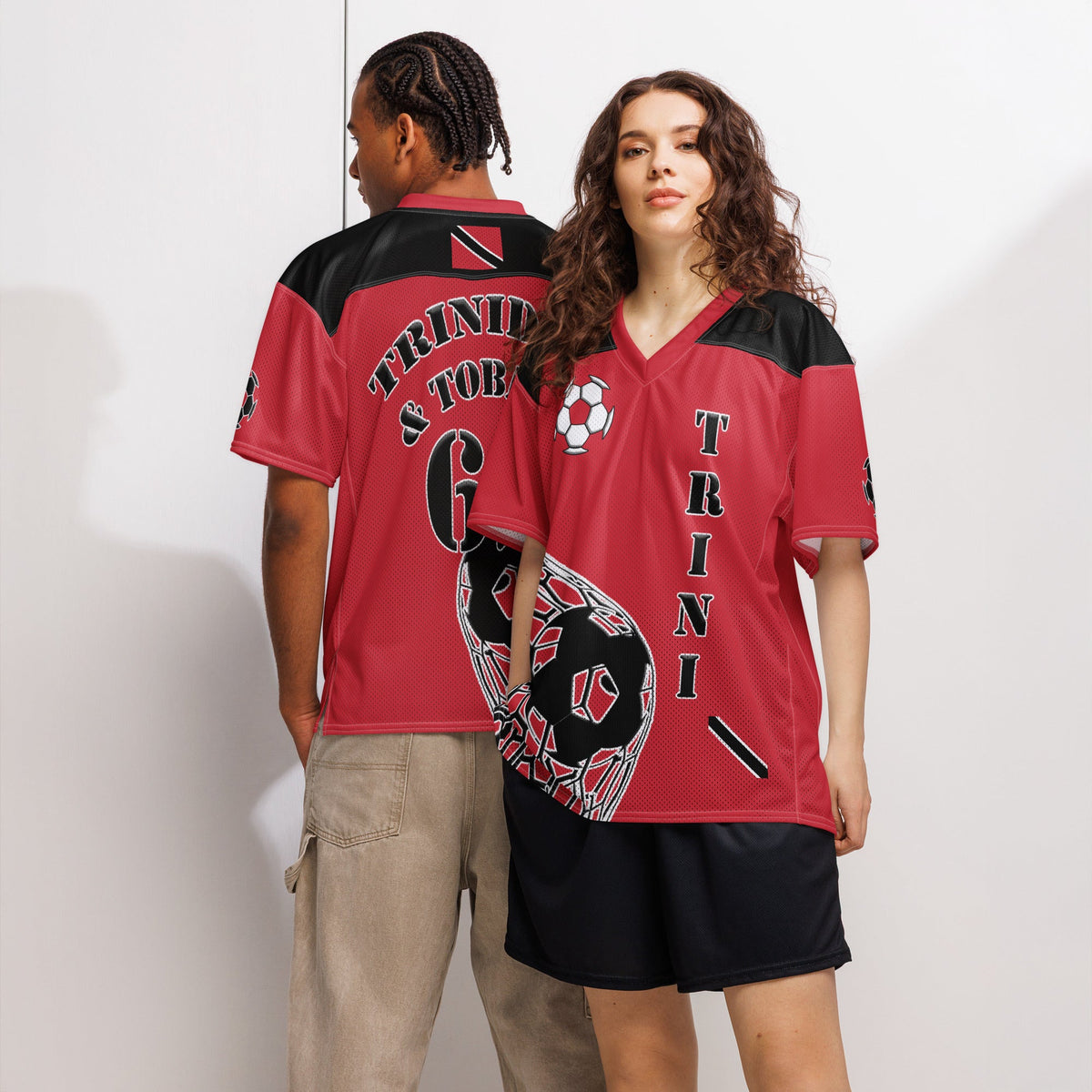 Trinidad & Tobago Football Sport Jersey - Conscious Apparel Store