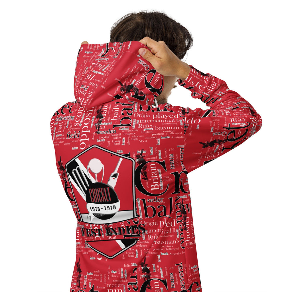 Trinidad & Tobago (WI) Cricket Unisex zip hoodie - Conscious Apparel Store