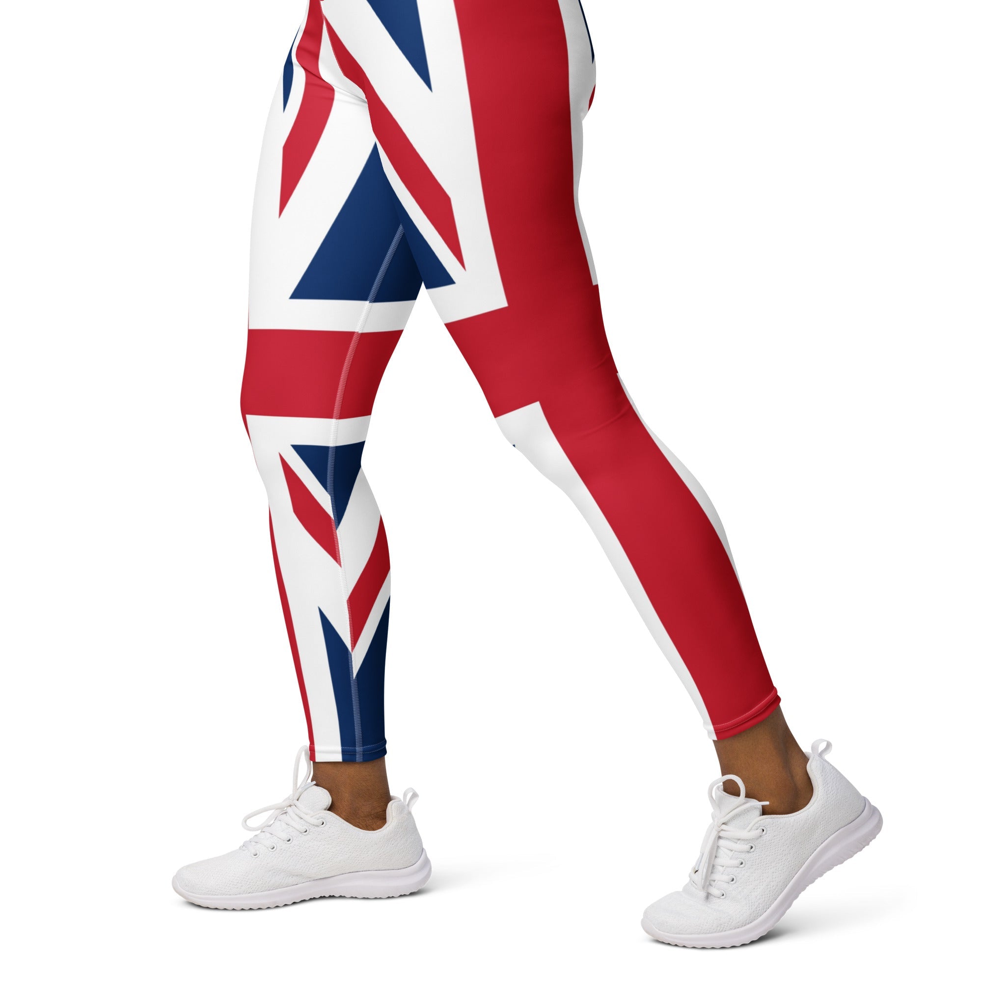 UK Flag Yoga Leggings - Conscious Apparel Store