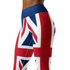 UK Flag Yoga Leggings - Conscious Apparel Store