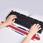 United Kingdom Flag Keyboard Wrist Rest Pad - Conscious Apparel Store