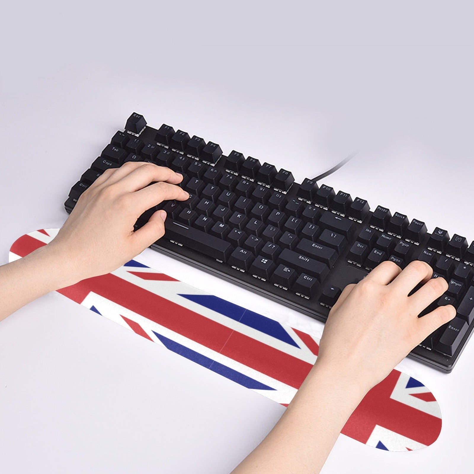 United Kingdom Flag Keyboard Wrist Rest Pad - Conscious Apparel Store