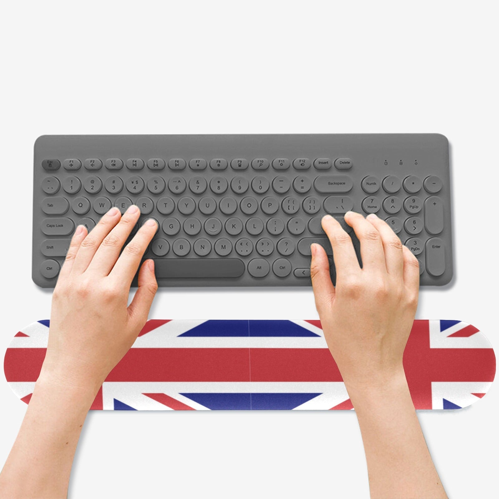 United Kingdom Flag Keyboard Wrist Rest Pad - Conscious Apparel Store