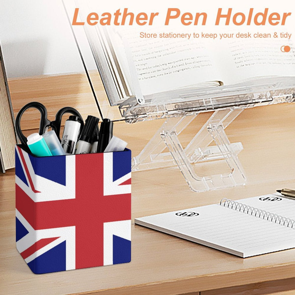 United Kingdom Flag Square Pen Holder - Conscious Apparel Store