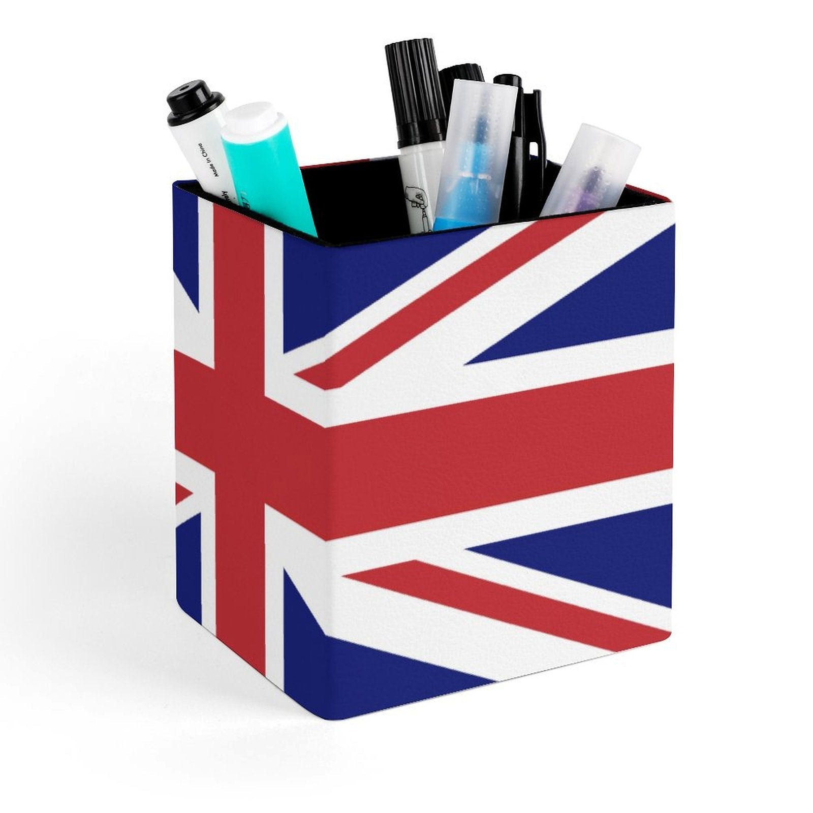 United Kingdom Flag Square Pen Holder - Conscious Apparel Store