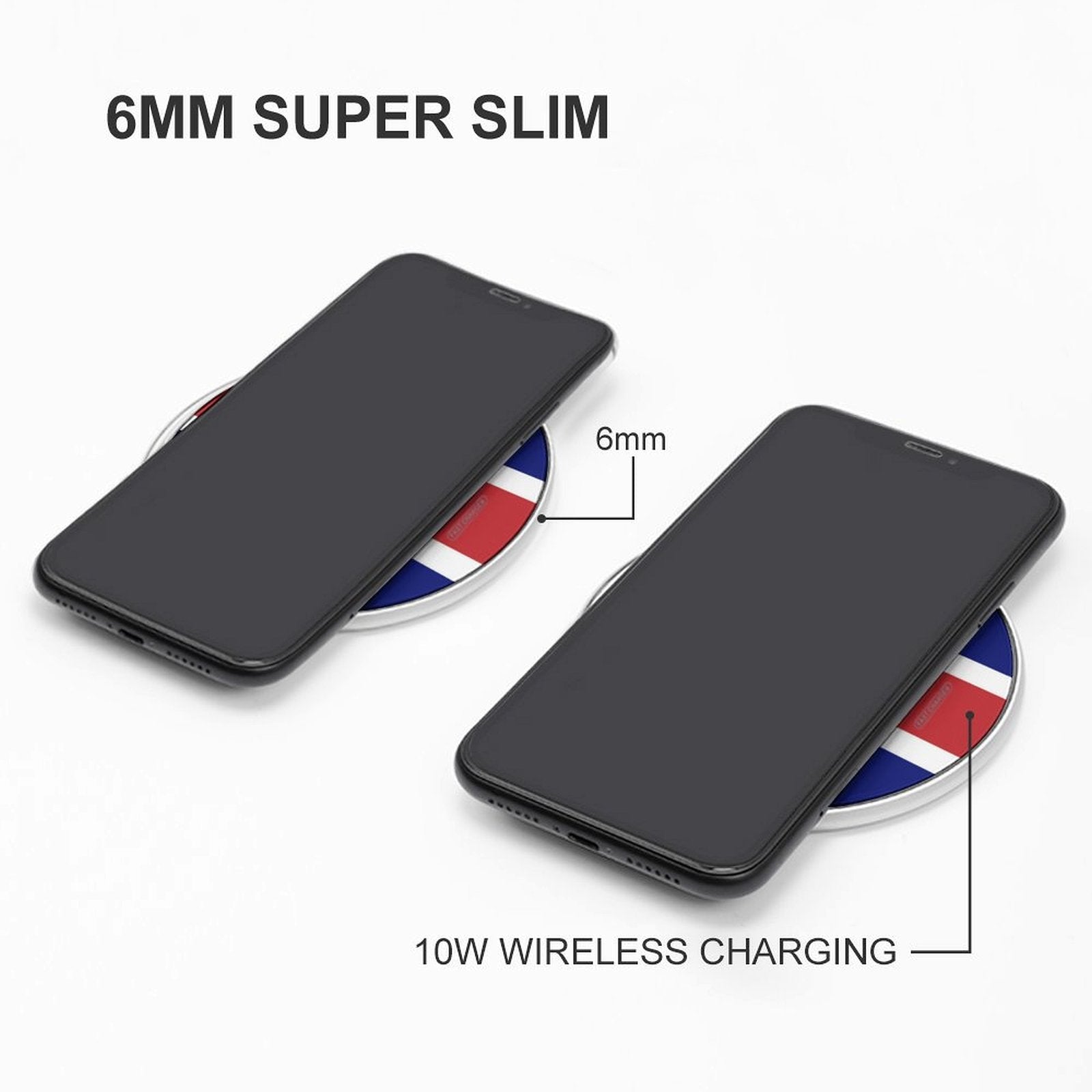 United Kingdom Flag Wireless Charging Pad - Conscious Apparel Store