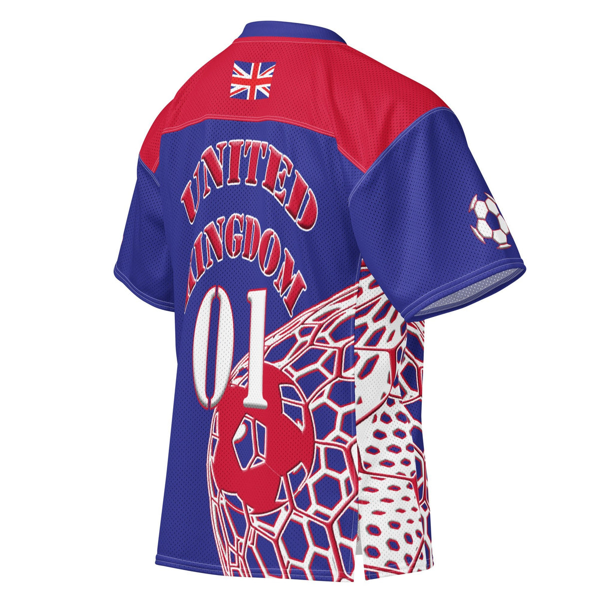 United Kingdom Football Sport Jersey - Conscious Apparel Store