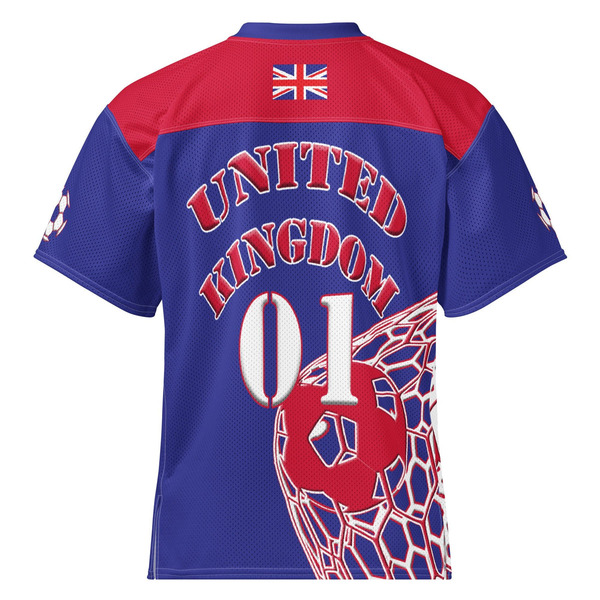 United Kingdom Football Sport Jersey - Conscious Apparel Store