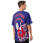United Kingdom Football Themed Button-Down Sport Jersey - Conscious Apparel Store