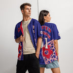 United Kingdom Football Themed Button-Down Sport Jersey - Conscious Apparel Store