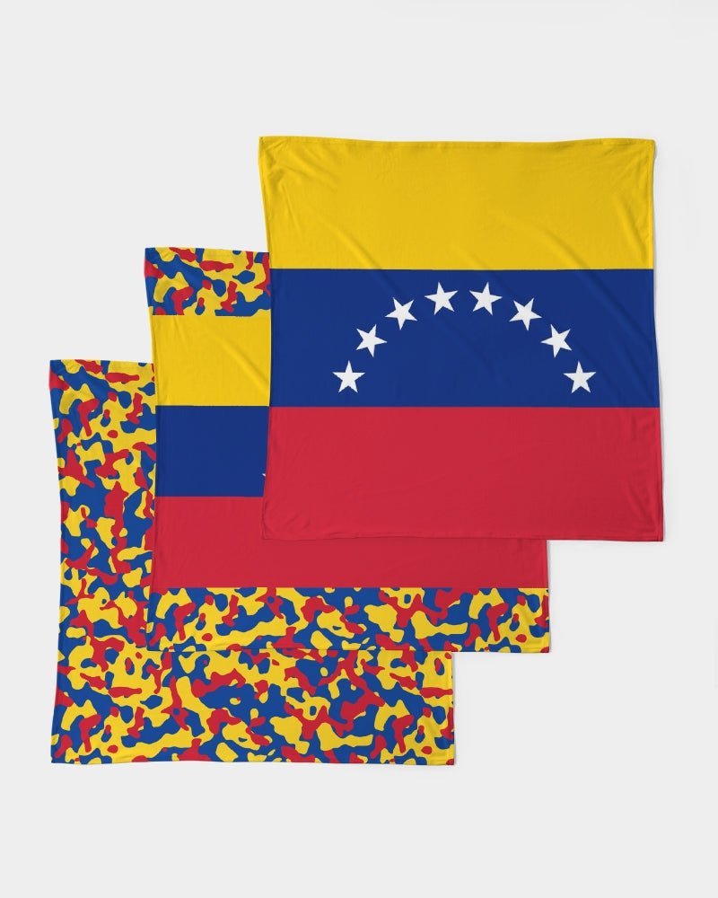 Venezuela Flag Camo Bandana Set - Conscious Apparel Store