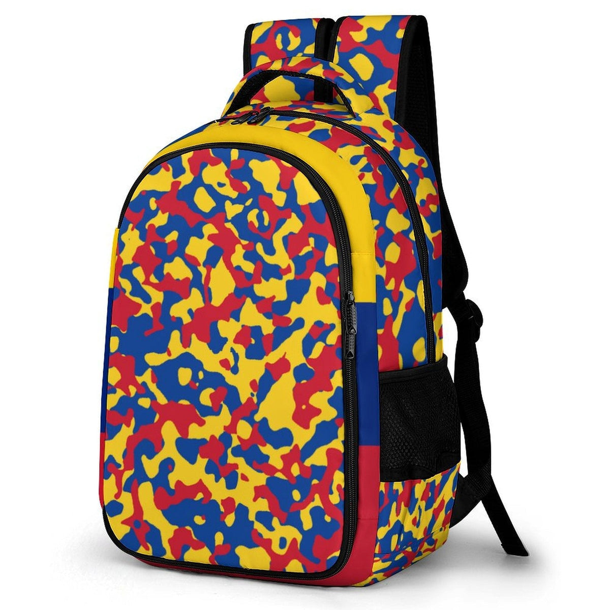 Venezuela Flag Camo Casual Backpack - Conscious Apparel Store