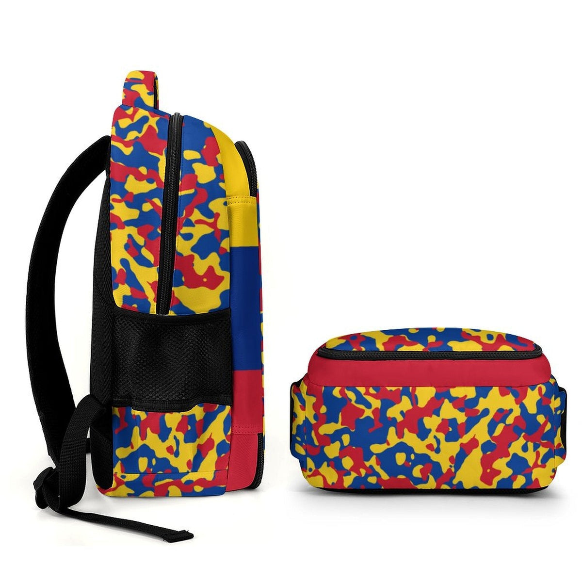 Venezuela Flag Camo Casual Backpack - Conscious Apparel Store