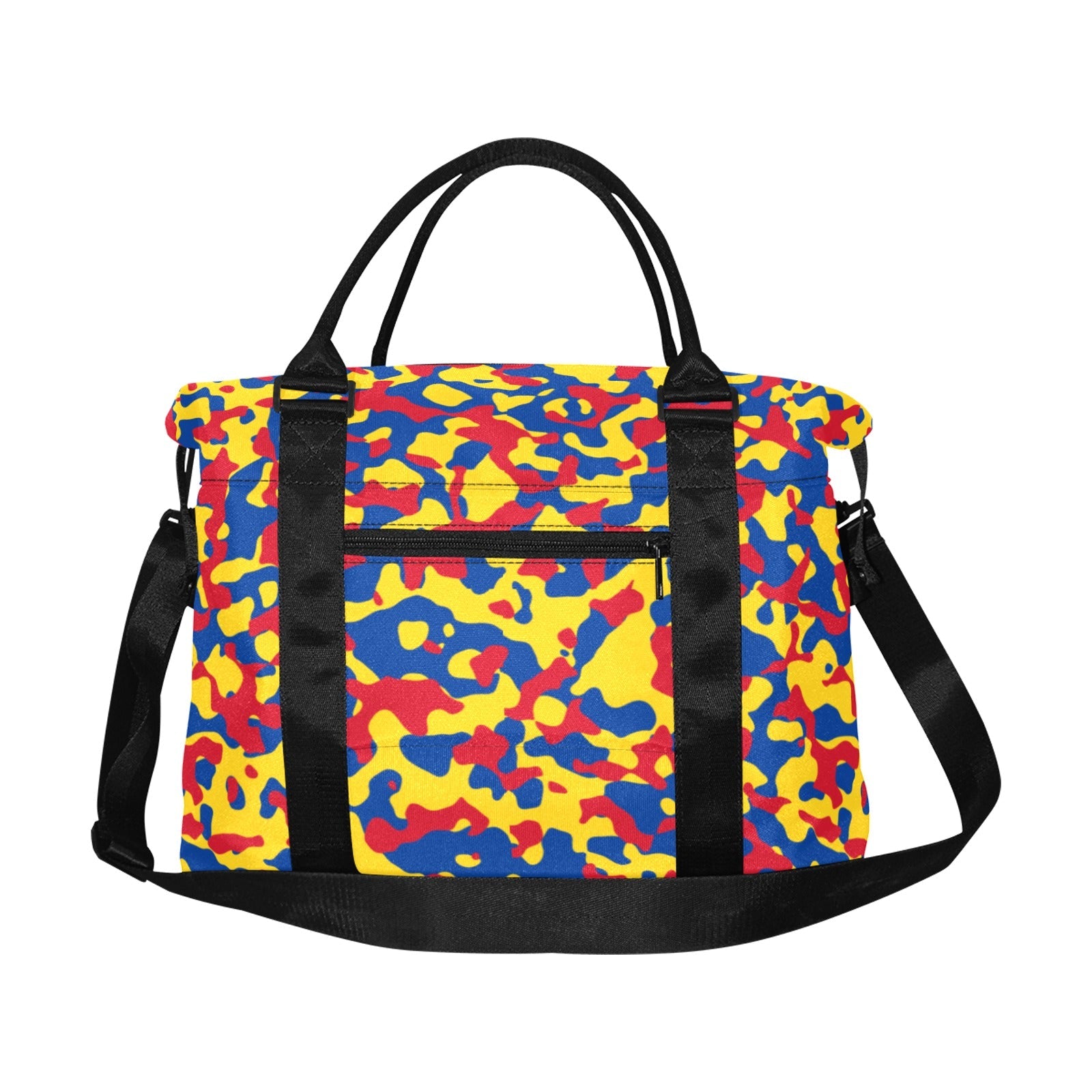 Venezuela Flag Camo Large Capacity Duffle Bag - Conscious Apparel Store
