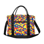 Venezuela Flag Camo Large Capacity Duffle Bag - Conscious Apparel Store